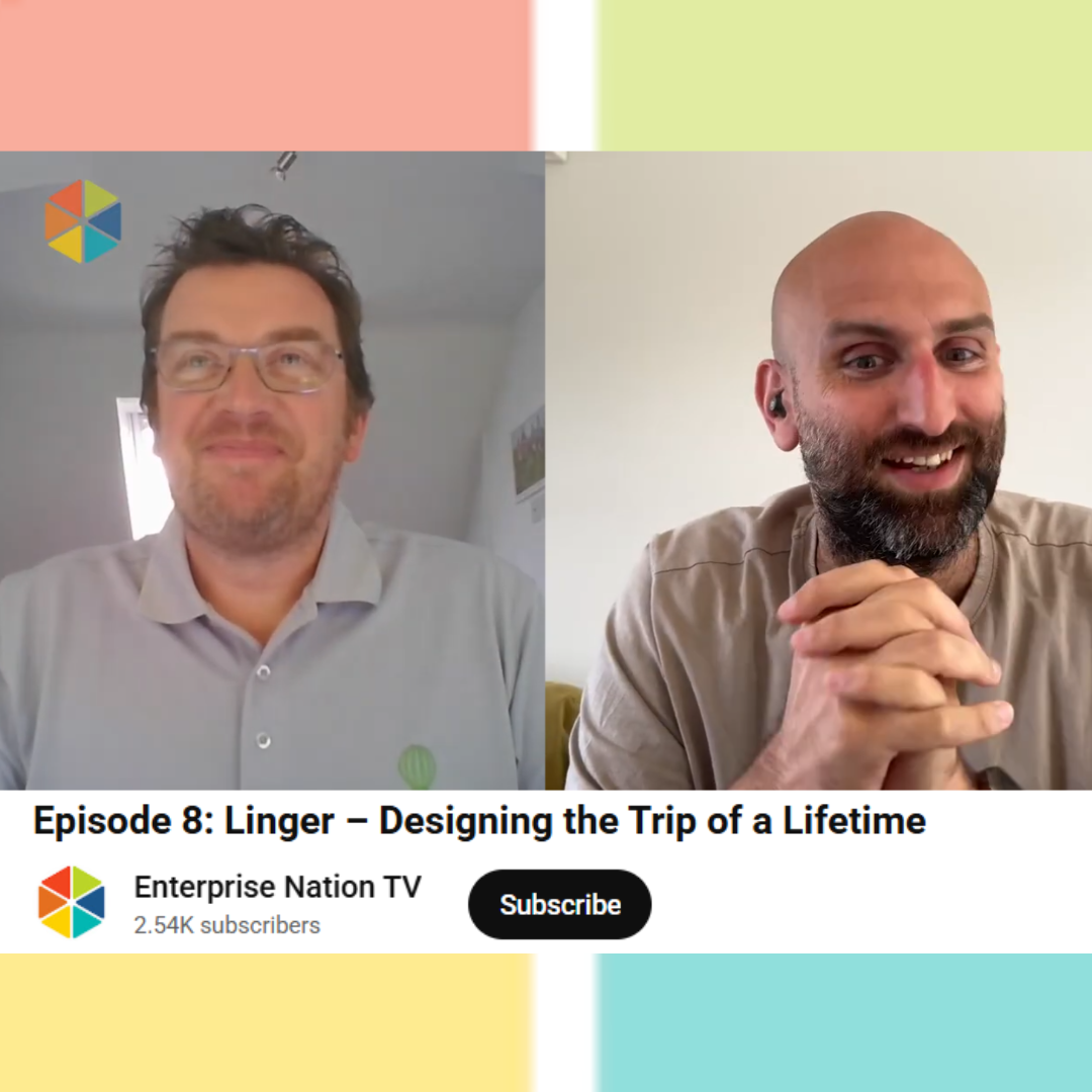 Enterprise Nation Podcast with LiNGER Travel - How to Plan a Sabbatical