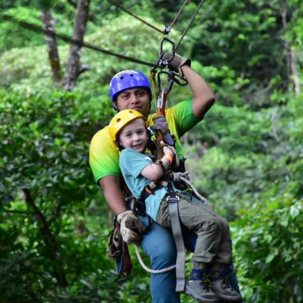 Ziplining in Costa Rica